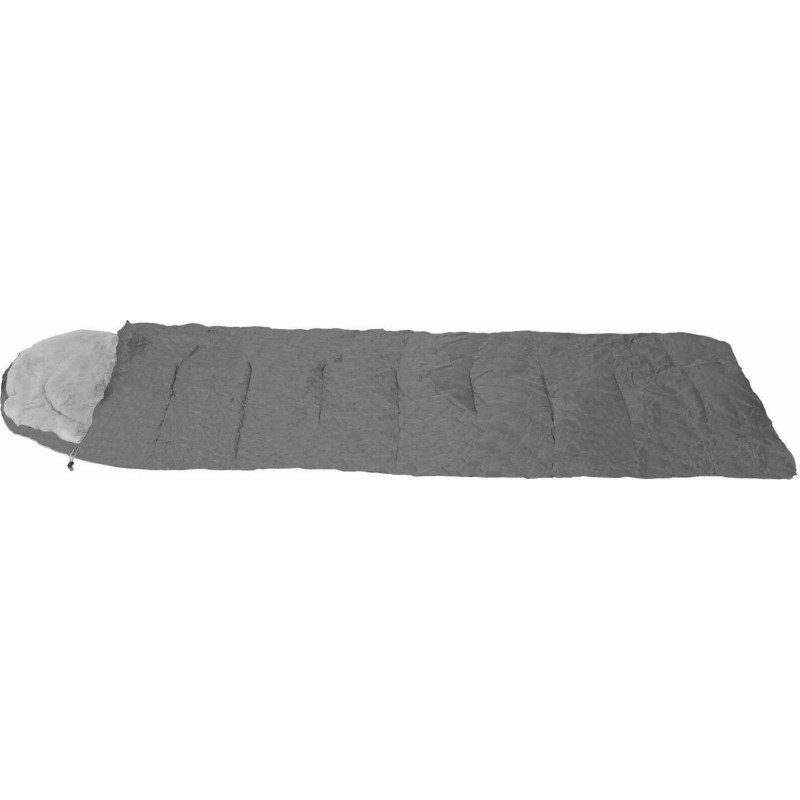 Campus Sleeping Bag Μονό 2 Εποχών Krakatoa Grey