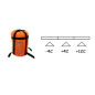 Campus Sleeping Bag Μονό 2 Εποχών Krakatoa Grey