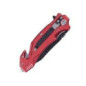 Mil-Tec ′FIRE DEPT.′ One-Hand Knife Stone Washed Σουγιάς Επιβίωσης Κόκκινο Mil-Tec ′FIRE DEPT.′ One-Hand Knife Stone Washed Σουγιάς Επιβίωσης Κόκκινο