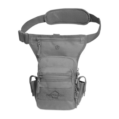 Τσαντάκι μέσης ποδιού 22x17x10cm PENTAGON MAX-S Wolf Grey