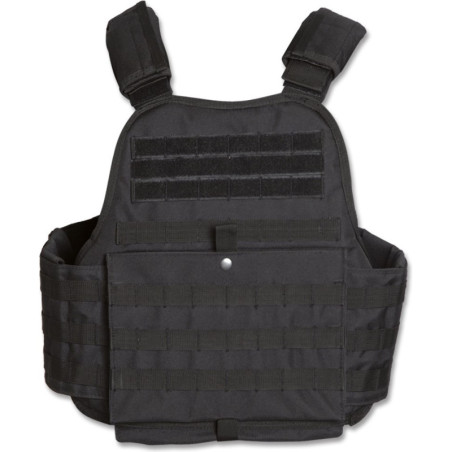 Mil-Tec Plate Carrier Γιλέκο Μάχης, Φορέας Πλακών Plate Carrier Μαύρο (13463102)