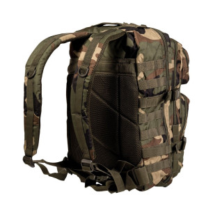 Mil-Tec US Assault Backpack Large Woodland Παραλλαγής 36lt