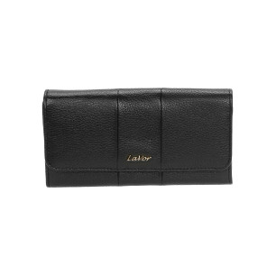 Lavor 1-6018 Δερμάτινο Γυναικείο Πορτοφόλι Μαύρο