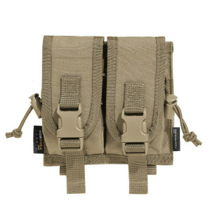 Pentagon Molle Θήκη για Γεμιστήρα Διπλή Καφέ