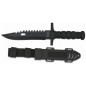 Albainox Tactical Μαχαίρι σε Μαύρο χρώμα