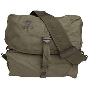 Mil-Tec US Medical Kit Bag with Strap Στρατιωτικό Τσαντάκι Ώμου σε Χακί χρώμα