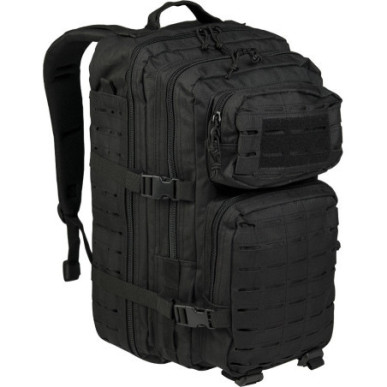 Mil-Tec US Laser Cut Assault Backpack Large black 36lt