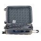 Βαλίτσα καμπίνας 18", 50X32X18cm  COLORLIFE 8021 μαύρη