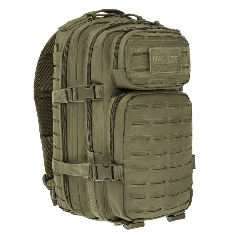Mil-Tec US Laser Cut Assault Backpack Small olive 20lt Mil-Tec US Laser Cut Assault Backpack Small olive 20lt