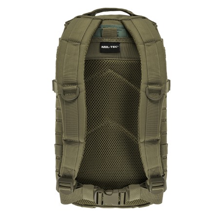 Mil-Tec US Laser Cut Assault Backpack Small olive 20lt