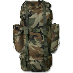 Mil-Tec German Import Large Rucksack Στρατιωτικό Σακίδιο Πλάτης Παραλλαγής Woodland 35lt