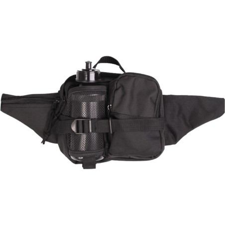 Mil-Tec Fanny Pack Bottle Στρατιωτικό Τσαντάκι Μέσης σε Μαύρο χρώμα