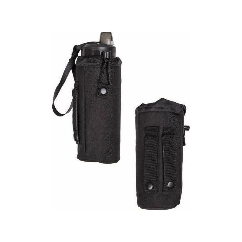 Mil-Tec Molle Θήκη για Μπουκάλι 0,5 lt Μαύρο