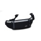 Colorlife Τσαντάκι μέσης χρημάτων ultra light 48x12 cm Νο 0028-03 γκρι φερμουάρ