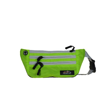 Colorlife Τσαντάκι μέσης χρημάτων ultra light 25x11 cm Νο 0031-16 λαχανί