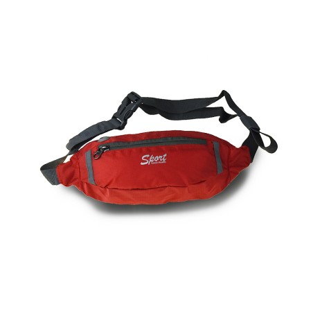 Colorlife Τσαντάκι μέσης χρημάτων ultra light 30x12 cm Νο 310-03 red