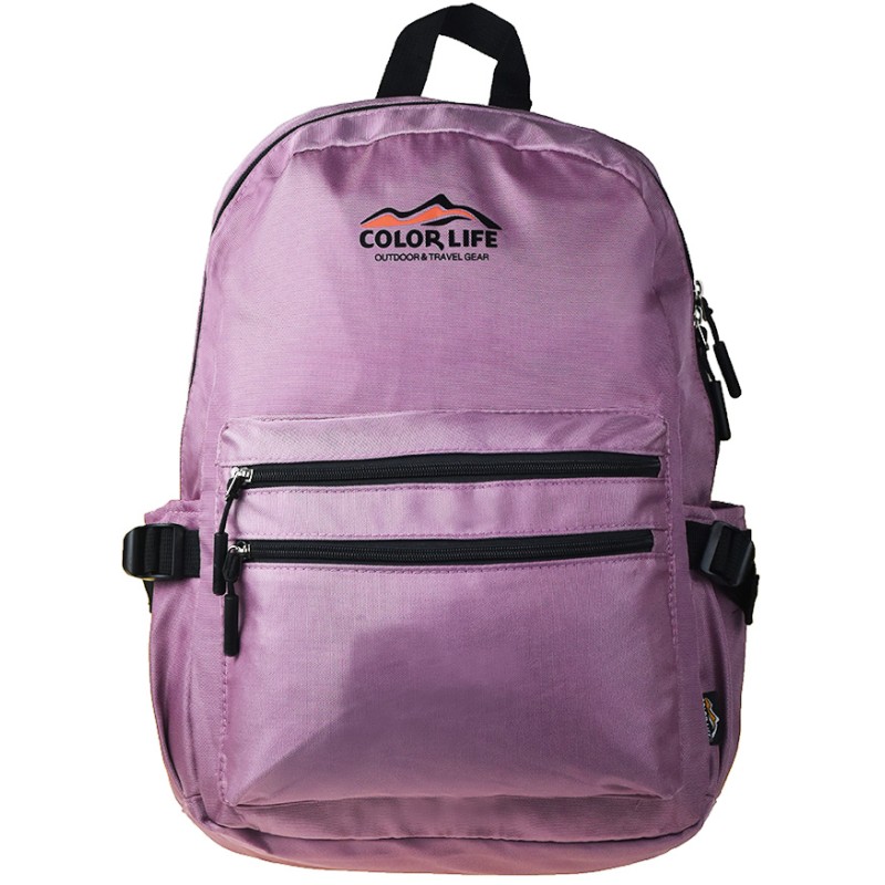 Σακίδιο πλάτης 42Χ32Χ15cm COLORLIFE V8972 pink