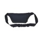 Colorlife Υφασμάτινο Τσαντάκι μέσης 29x13x9 cm Νο 7050-01 black