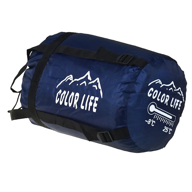 Colorlife Θήκη 43x20 cm για Υπνόσακο blue