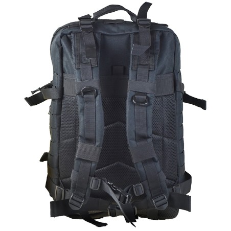 Commander by colorlife US Laser Cut Assault Backpack large Black 45lt