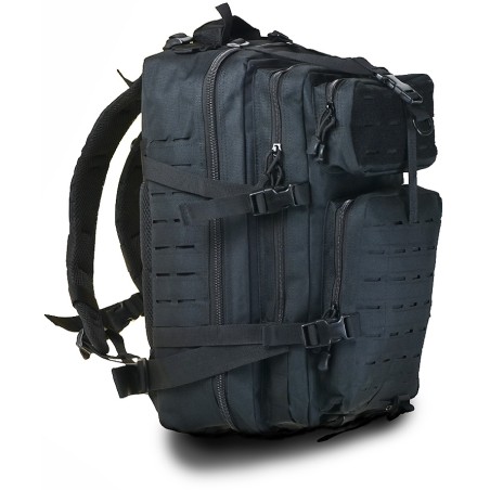 Commander by colorlife US Laser Cut Assault Backpack large Black 45lt