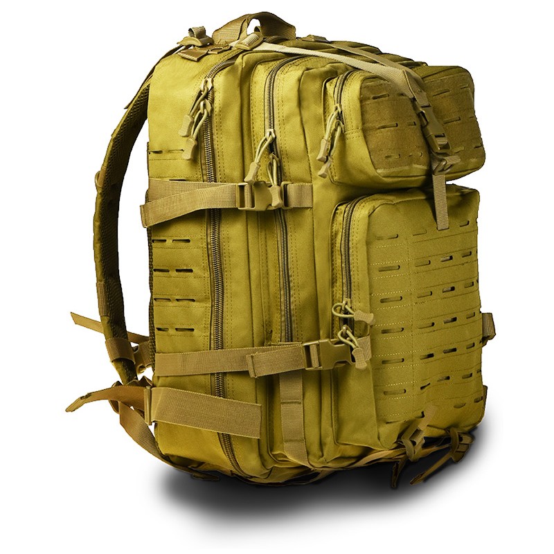 Commander by colorlife US Laser Cut Assault Backpack large coyote 45lt Commander by colorlife US Laser Cut Assault Backpack large coyote 45lt