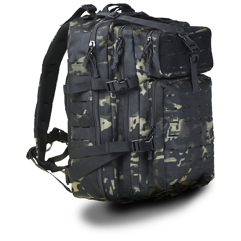 Commander by colorlife US Laser Cut Assault Backpack large camo 45lt Commander by colorlife US Laser Cut Assault Backpack large camo 45lt