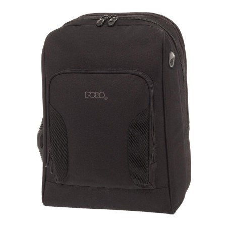 Polo Τσάντα Πλάτης για Laptop σε Μαύρο χρώμα 9-02-069-2000