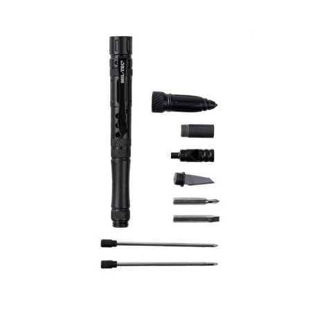 Στυλό Tactical Pen Mil-Tec Ballpoint με Μαύρο Mελάνι Black