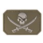 Mil-Tec Σήμα 3D PVC Skull Swords olive