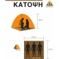 Campus Σκηνή Hawaii Μονής Οροφής 3-4 Ατόμων
