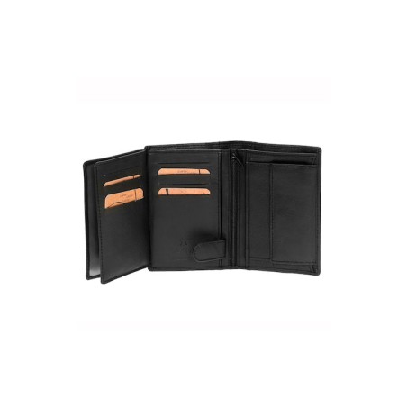Lavor Δερμάτινο Ανδρικό Πορτοφόλι με RFID black