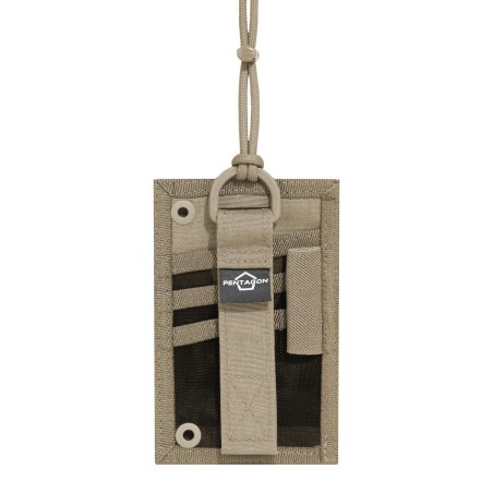 Pentagon Tactical Id Holder Πορτοφόλι Καρτών Coyote