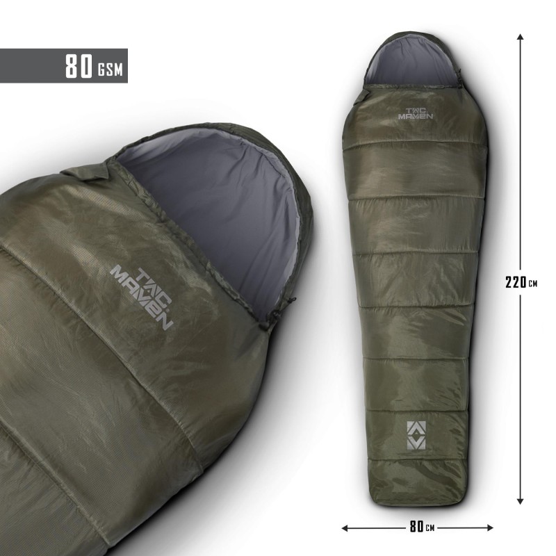 Pentagon Tac Maven Υπνόσακος Μονός Cocoon 80gr/m² Sleeping Bag Ral 06E Pentagon Tac Maven Υπνόσακος Μονός Cocoon 80gr/m² Sleeping Bag Ral 06E