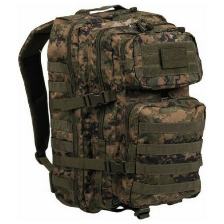 Mil-Tec US Assault Backpack Small sm digital woodland 20lt