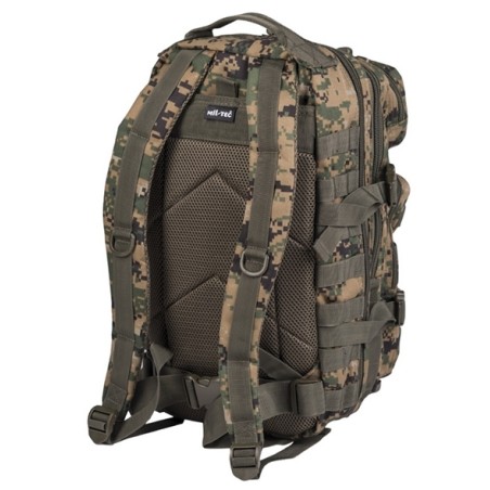 Mil-Tec US Assault Backpack Small sm digital woodland 20lt