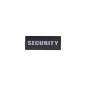 Mil-Tec 3D Security Patch PVC black with Fluorescent letters