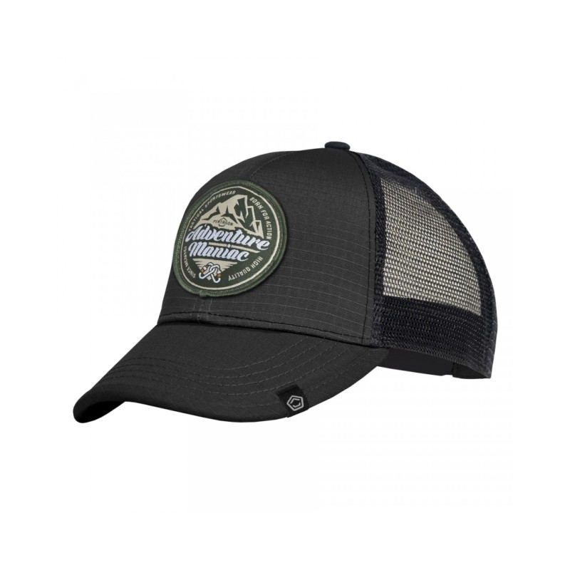 Pentagon Era "Adventure Maniac" Cap Καπέλο Κυνηγιού Jockey Black Μαύρο
