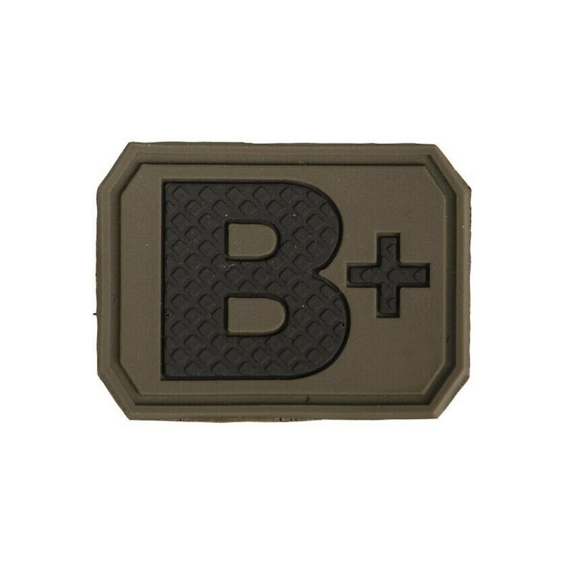 Mil-Tec Patch Ομάδας Αίματος B+ Χακί (16831301)
