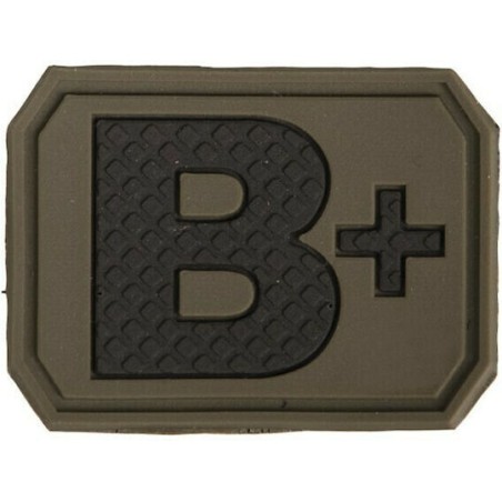 Mil-Tec Patch Ομάδας Αίματος B+ Χακί (16831301)