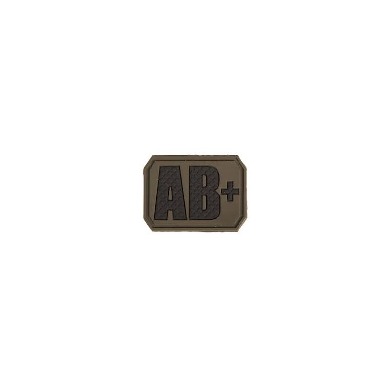 Mil-Tec Patch Ομάδας Αίματος AB+ Χακί (16831501)