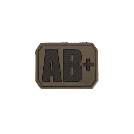 Mil-Tec Patch Ομάδας Αίματος AB+ Χακί (16831501)