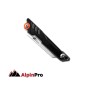 Σουγιάς Επιβίωσης ALPINPRO Αλουμινίου BLACK