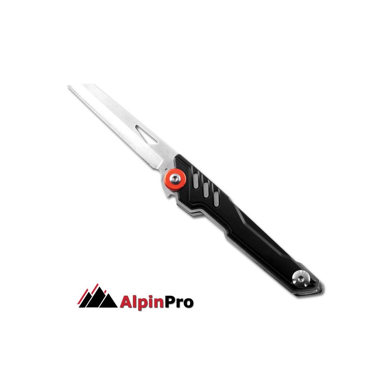 Σουγιάς Επιβίωσης ALPINPRO Αλουμινίου BLACK