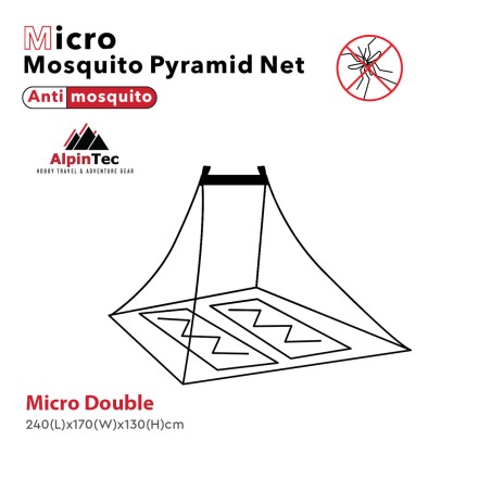 Κουνουπιέρα Alpintec Micro Double 163402