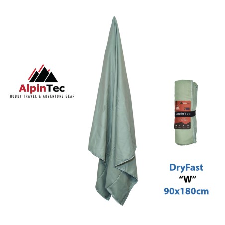 AlpinPro Dryfast Πετσέτα microfiber Dryfast WMS-XXL Pal Ciel 180x90εκ (χωρίς θήκη)