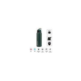 Θερμός Ανοξείδωτος ALPIN TEC WAYFARER 1000 ML blackish  green