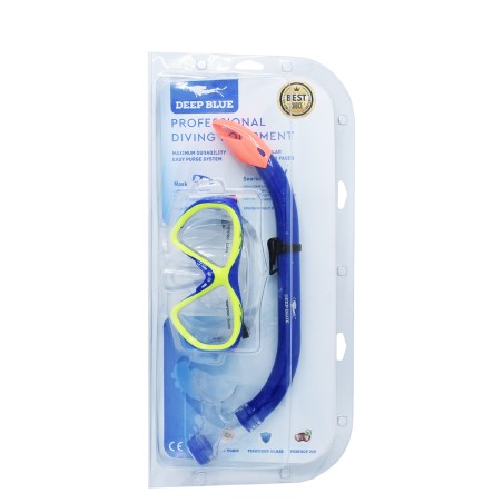 Εφηβική Μάσκα Θαλάσσης Σιλικόνης DEEP BLUE  Μ265-SN76BLUE