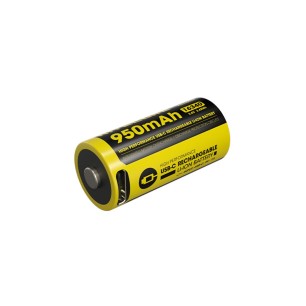 ΜΠΑΤΑΡΙΑ NITECORE 16340 / 950mAh / USB-C / NL169R