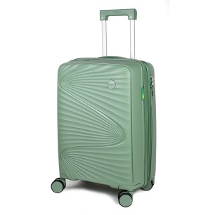 7897-04 24'' Colorlife Βαλίτσα Μεσαία 24" Με Διπλό Φερμουάρ  Πράσινη